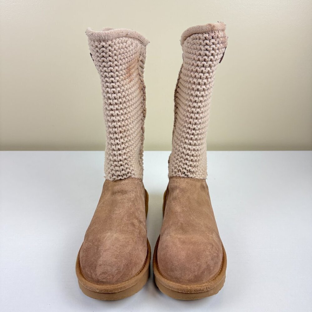 EUC UGG Shaina Sweater Cuff Boots S/N 1012534 - Picture 3 of 13